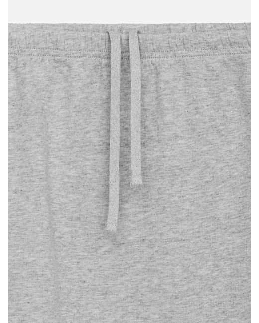 ARKET White Drawstring Terry Skirt