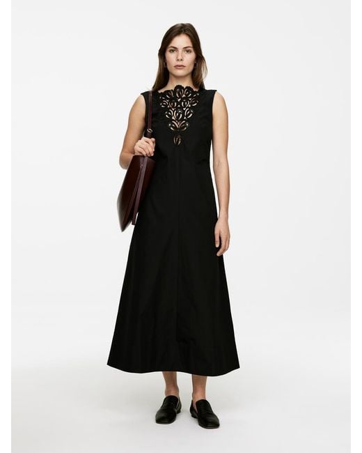 ARKET Black Besticktes Kleid