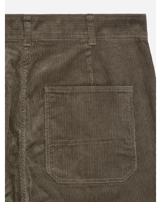 ARKET Green Relaxed Corduroy Trousers for men