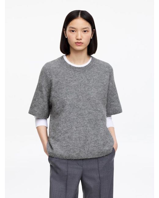 ARKET Gray Alpaca-Wool Blend Jumper