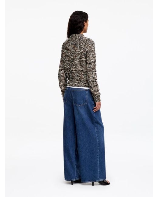 ARKET Gray Two-Tone Jumper