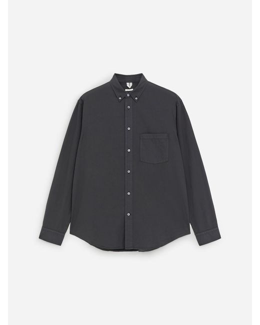 ARKET Blue Relaxed Poplin Shirt for men