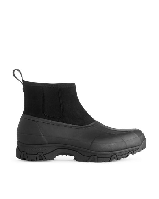 Tretorn Black Ahus Hybrid Boots for men