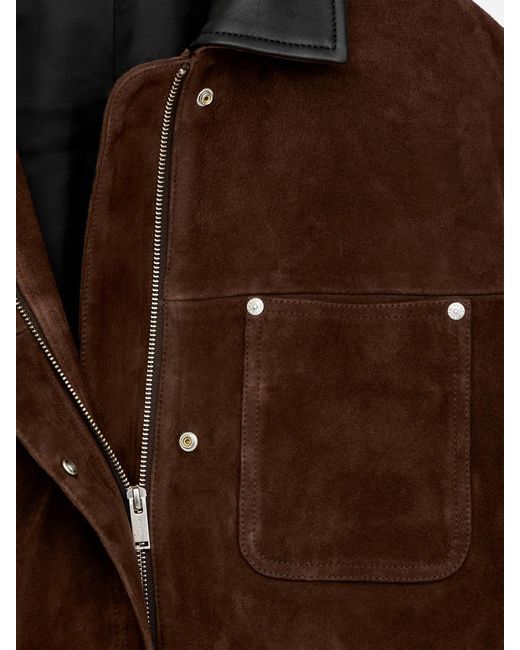 ARKET Brown Suede Jacket