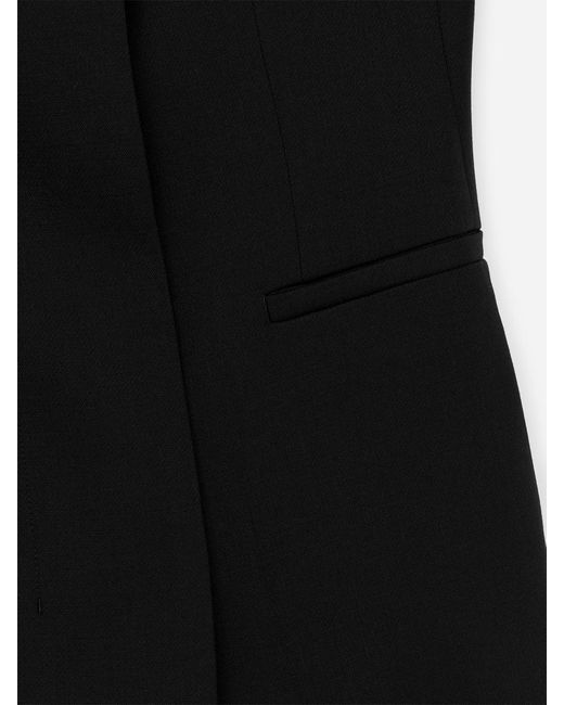 ARKET Black Open-Neck Blazer