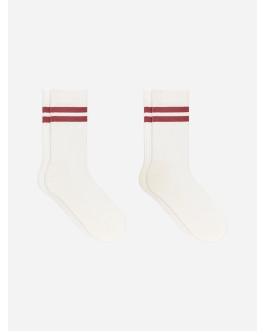 ARKET Natural Sporty Cotton Socks for men