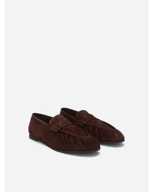 ARKET Blue Suede Loafers