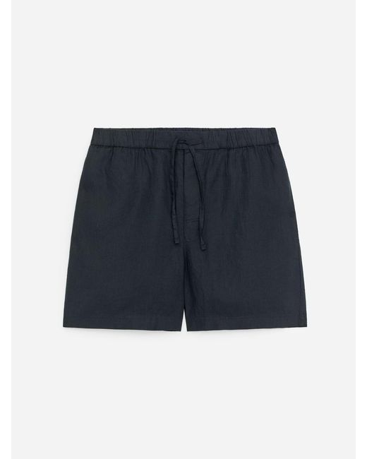 ARKET Blue Linen Shorts for men