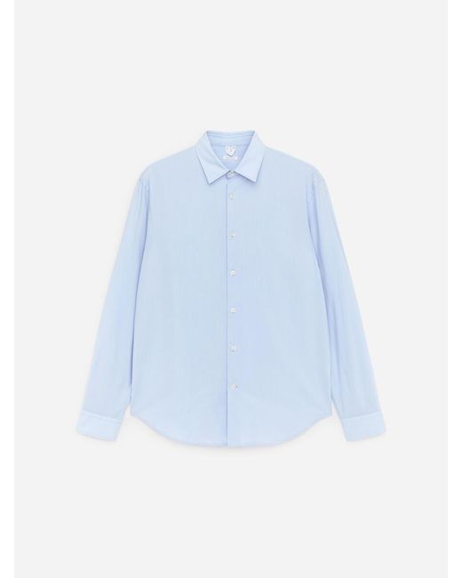 ARKET Blue Regular Cotton Lyocell Shirt for men