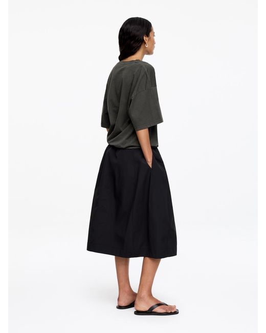 ARKET Black Oversized T-Shirt
