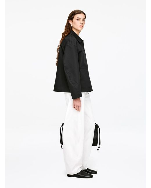 ARKET Black Structured Overshirt