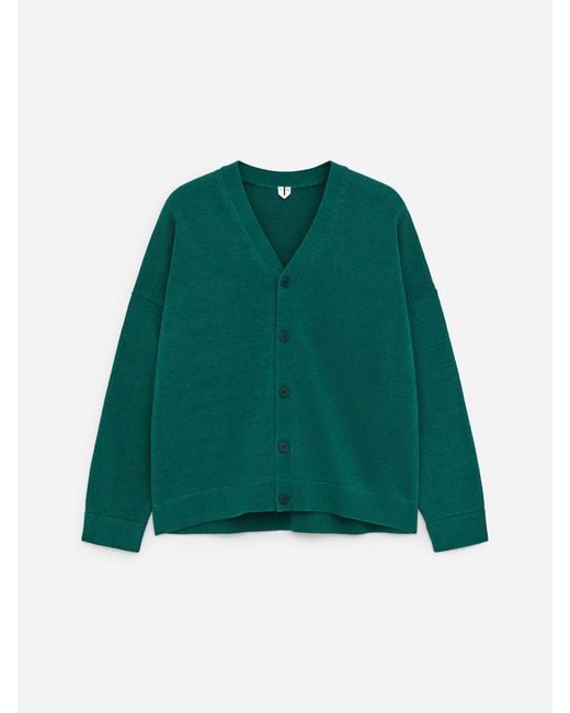 ARKET Green Cotton Cardigan for men