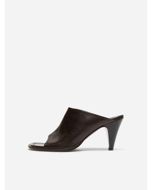 ARKET White Heel Slide Sandals