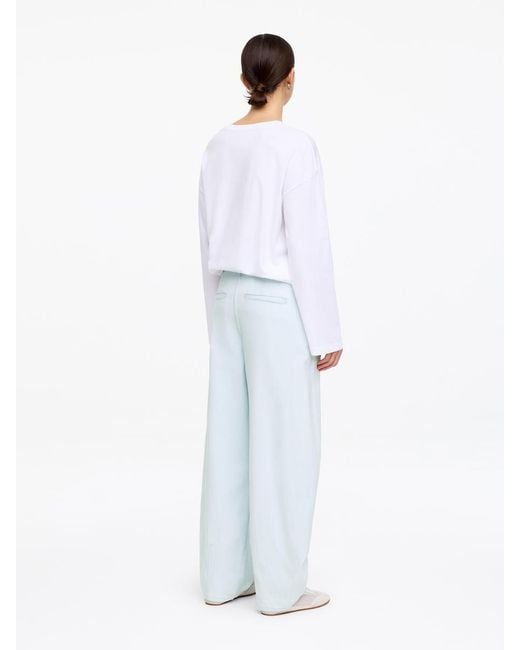 ARKET White Barrel-Leg Jeans