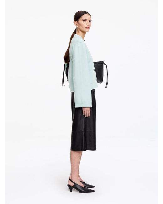 ARKET Blue Cotton Cardigan
