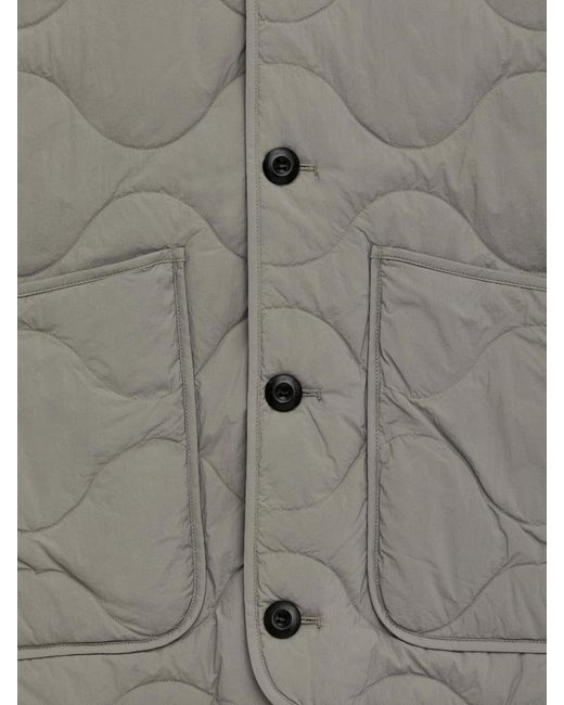 ARKET Gray Upcycled Down Liner Jacket for men