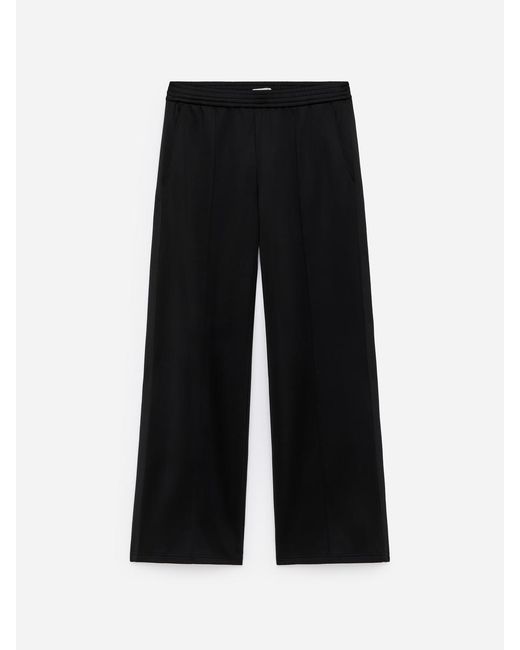 ARKET Black Pintuck Tracksuit Bottoms