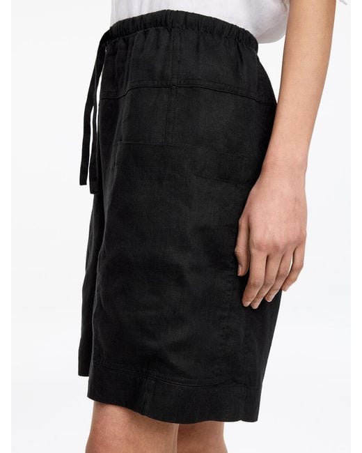 ARKET White Linen Shorts