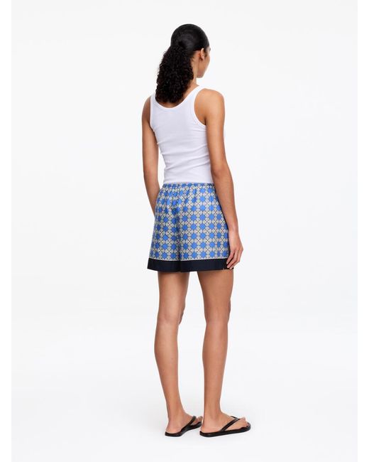 ARKET Blue Lyocell Blend Shorts