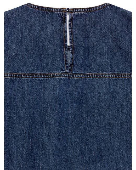 ARKET Blue Denim Top
