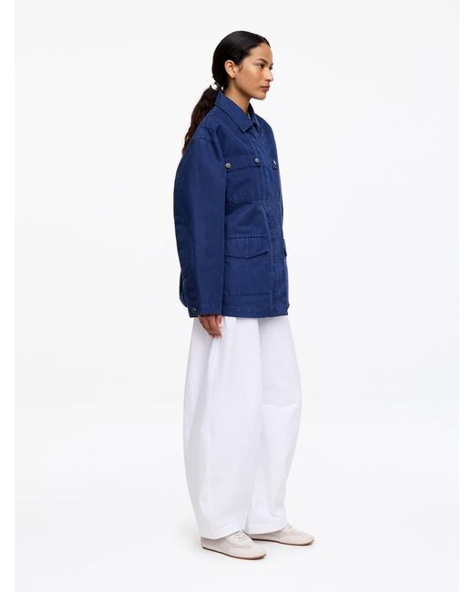 ARKET Blue Workwear Jacket