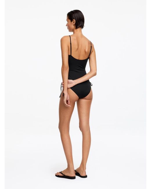 ARKET Black Strap Swimsuit