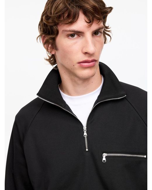ARKET Black Tracksuit Sweatshirt for men