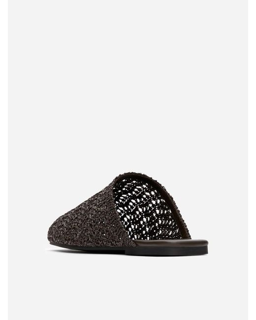 ARKET Natural Crocheted Slippers
