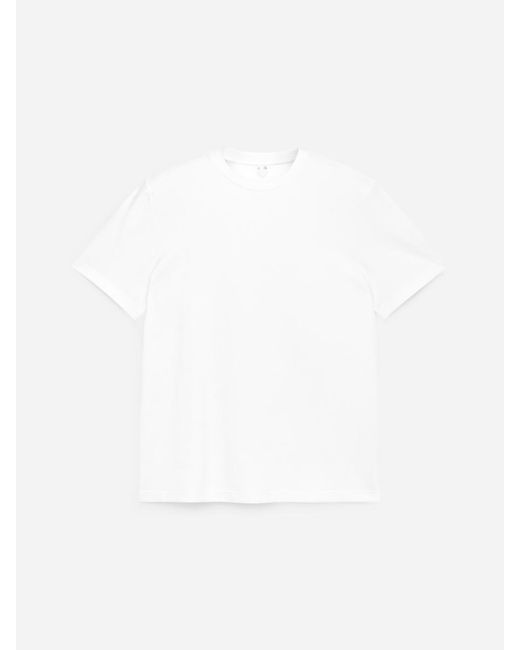 ARKET White Interlock Regular T-Shirt for men