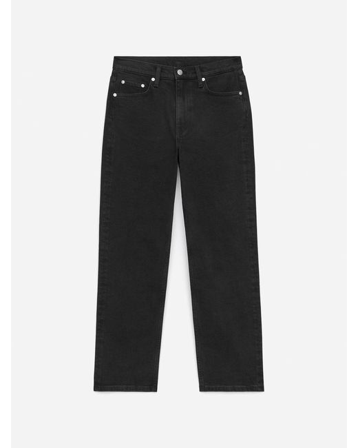 ARKET Gray Jade Cropped Slim Jeans