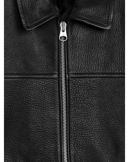 ARKET Lederjacke in Black für Herren