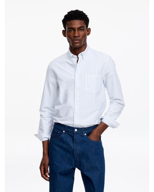 ARKET White Regular Oxford Shirt for men