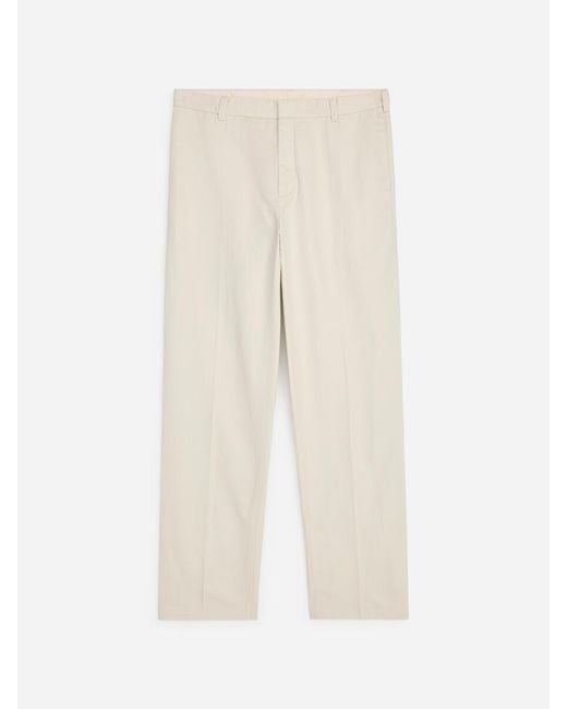 ARKET Natural Regular Cotton Linen Slacks for men