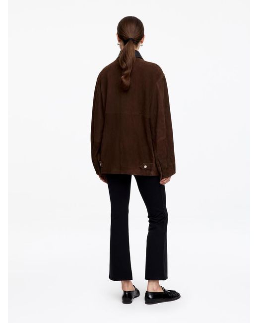 ARKET Brown Suede Jacket