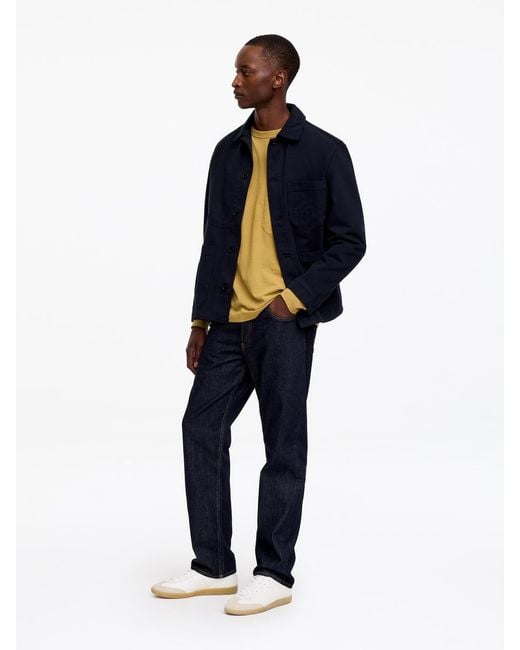 ARKET Natural Relaxed Long-Sleeve T-Shirt for men