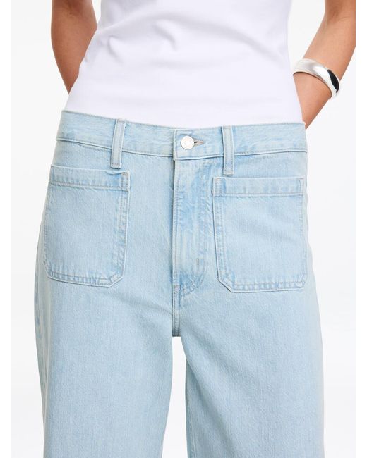 ARKET Blue Lupine Flared Jeans