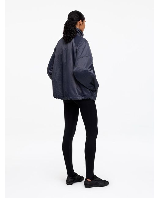 ARKET Blue Lightly Padded Jacket