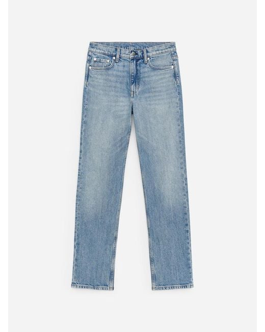 ARKET Blue Jade Long Slim Jeans