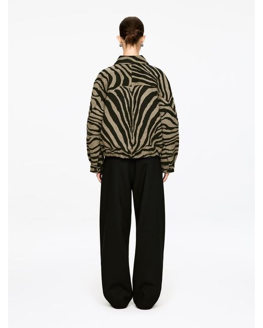 ARKET Natural Jacquard Jacket