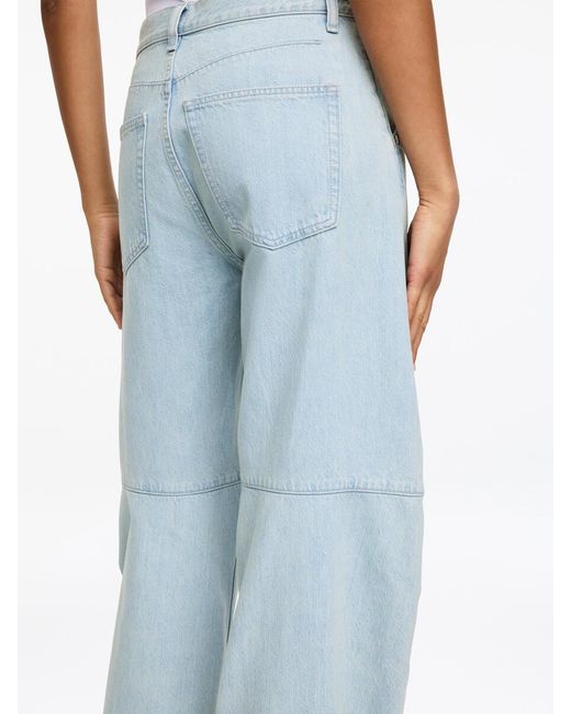 ARKET Blue Pine Relaxed Barrel Jeans