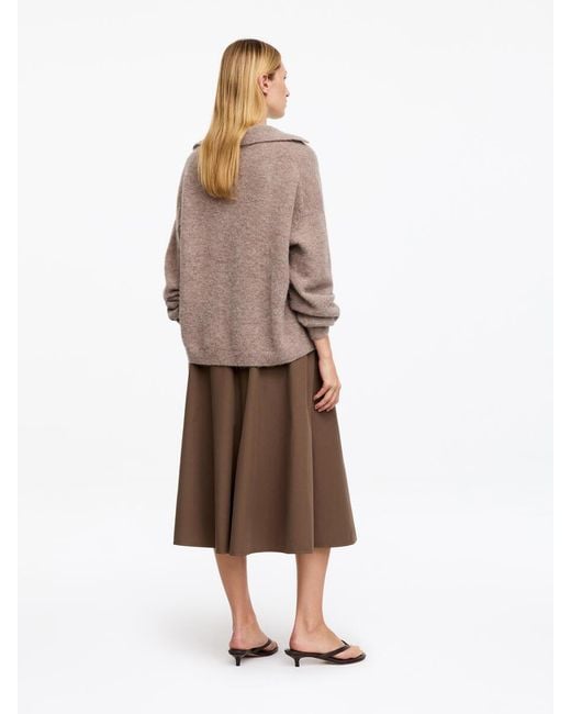 ARKET Natural Cotton Circle Skirt