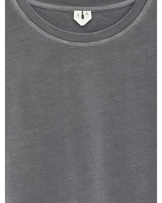ARKET Gray Oversized T-Shirt