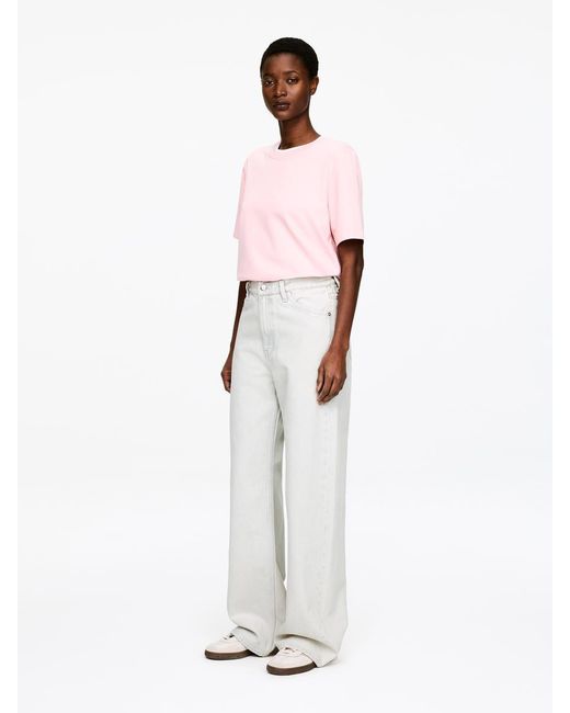 ARKET White Lupine Flared Jeans