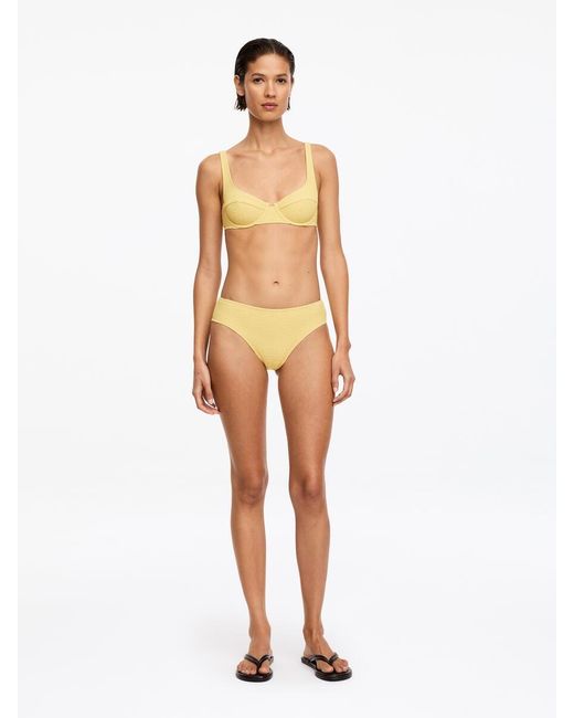 ARKET White Balconette Bikini Top