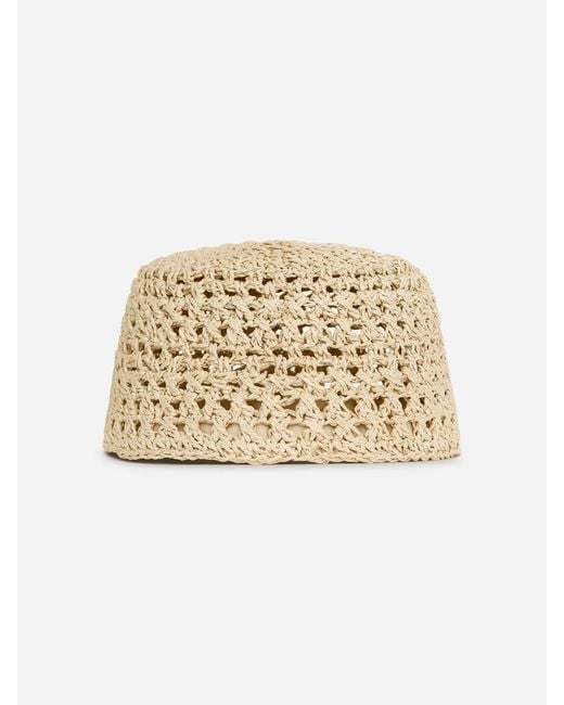 ARKET White Straw Hat