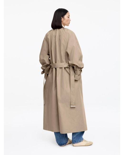 ARKET White Cotton Coat