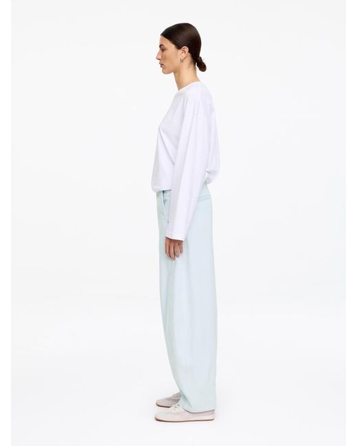 ARKET White Barrel-Leg Jeans