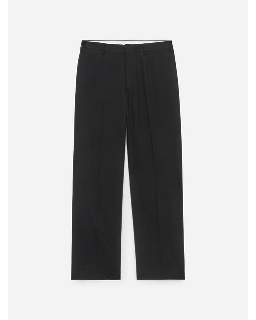 ARKET Black Tailored Wide-Fit Trousers for men