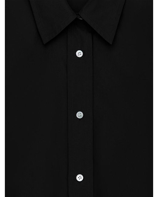 ARKET Black Elongated Shirt
