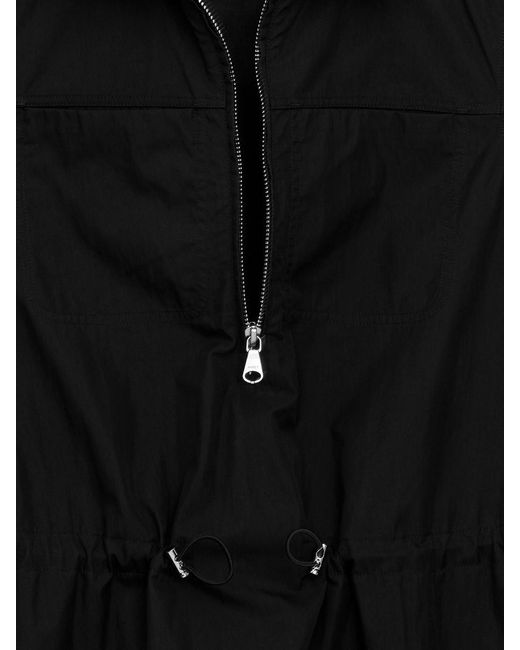 ARKET Black Drawstring Dress